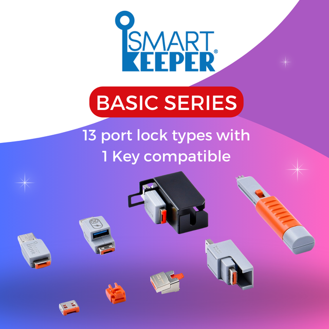 Smartkeeper Essential Basic Series: 13-Type Universal Key Port Blocker ...